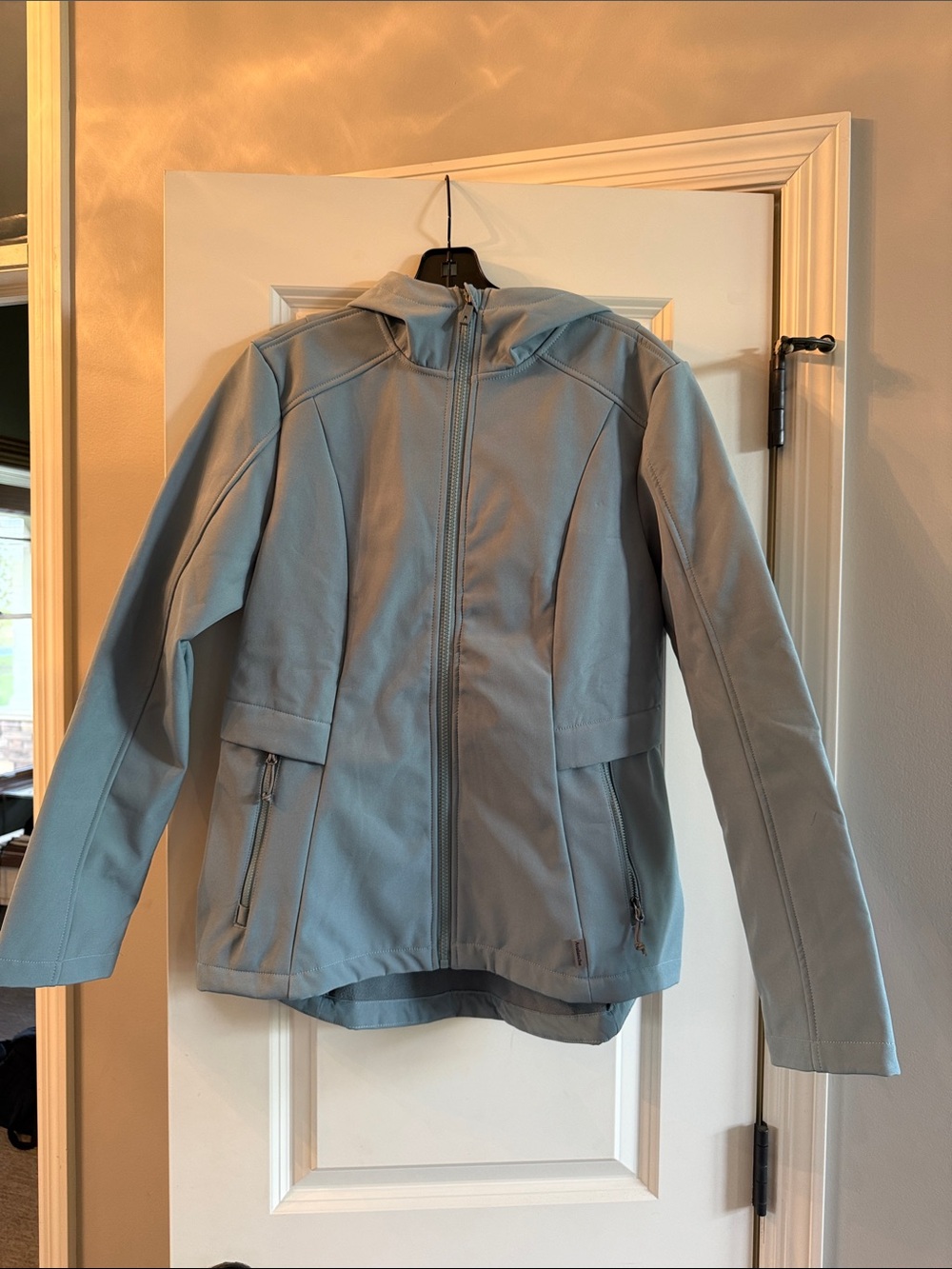 Avalanche light blue Women's Hooded Softshell Jacket